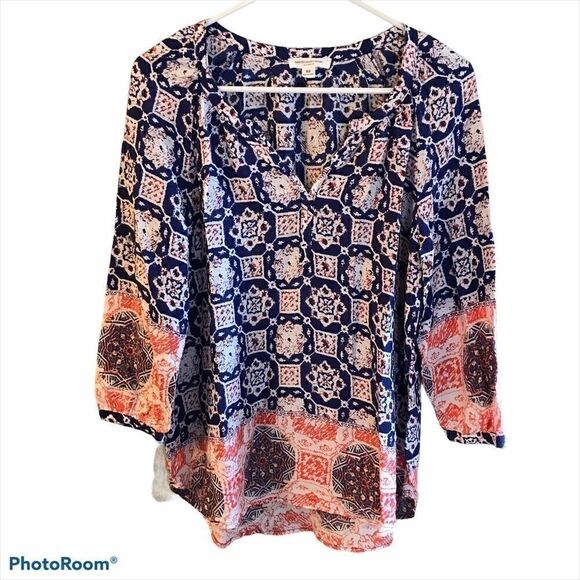 BeachLunchLounge Boho Tunic Mosaic tile Pattern XS - Picture 8 of 8